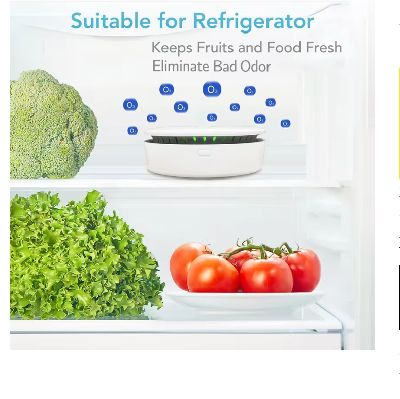 Tragbarer Ozon- und Ionen-Luftreiniger