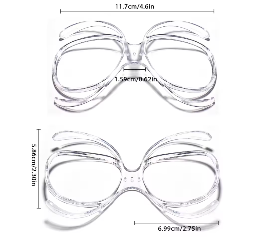 Skibrillen - Einsatz Brillengläser