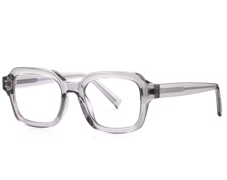 Klassische, schlichte und modische Lesebrille mit individuell anpassbarer Sehstärke und Blaulichtfilter für Computer