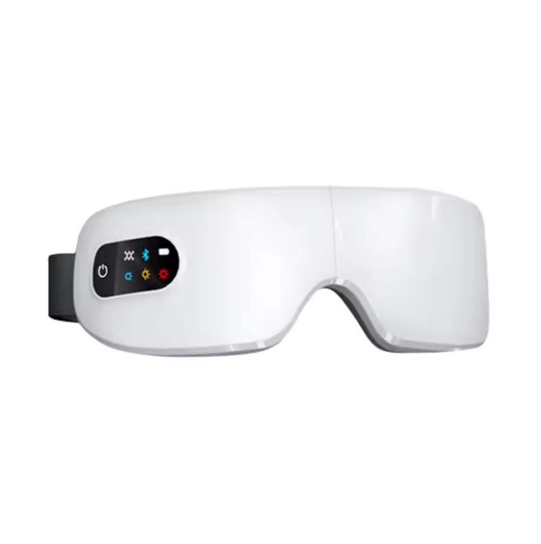 Elektrisches, intelligentes Augenmassagegerät mit Wärme, Vibration, Bluetooth-Musik und Massage-Entspannungsbrille (DC-Augenpflegegerät)