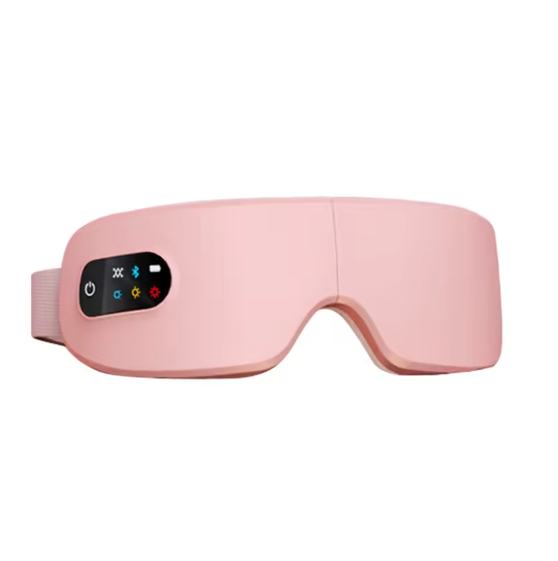 Elektrisches, intelligentes Augenmassagegerät mit Wärme, Vibration, Bluetooth-Musik und Massage-Entspannungsbrille (DC-Augenpflegegerät)
