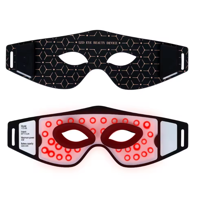 Nahinfrarot-Rotlichttherapie-Augenmaske, Augenmaske, Augenmassagegerät, Schönheitspflegegerät, Gerät zur Entfernung von Augenschatten