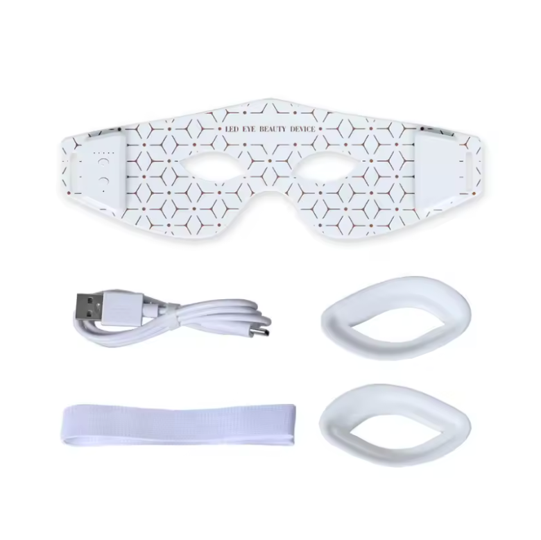 Nahinfrarot-Rotlichttherapie-Augenmaske, Augenmaske, Augenmassagegerät, Schönheitspflegegerät, Gerät zur Entfernung von Augenschatten
